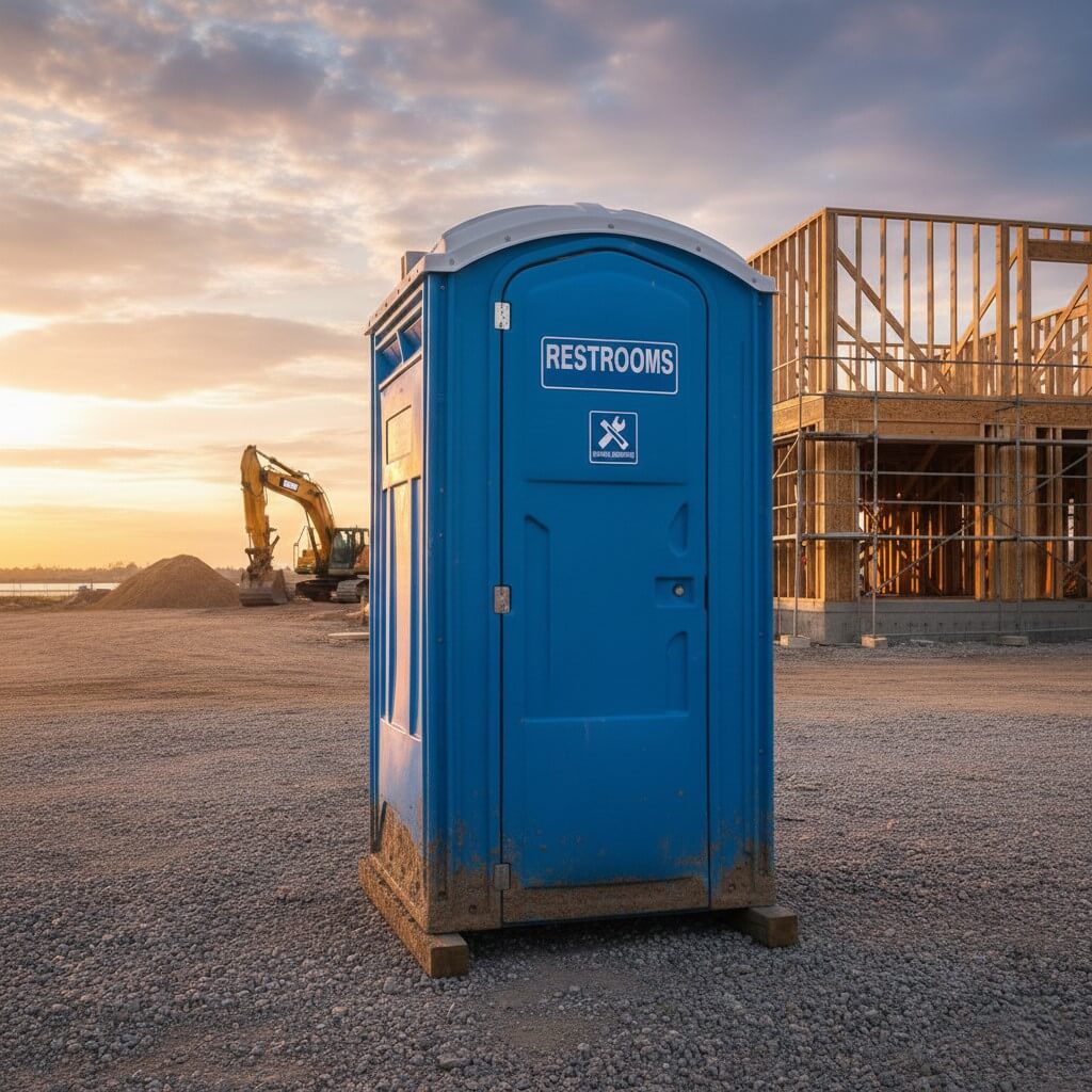 Standard Porta Potty - Professional portable restroom rental service
